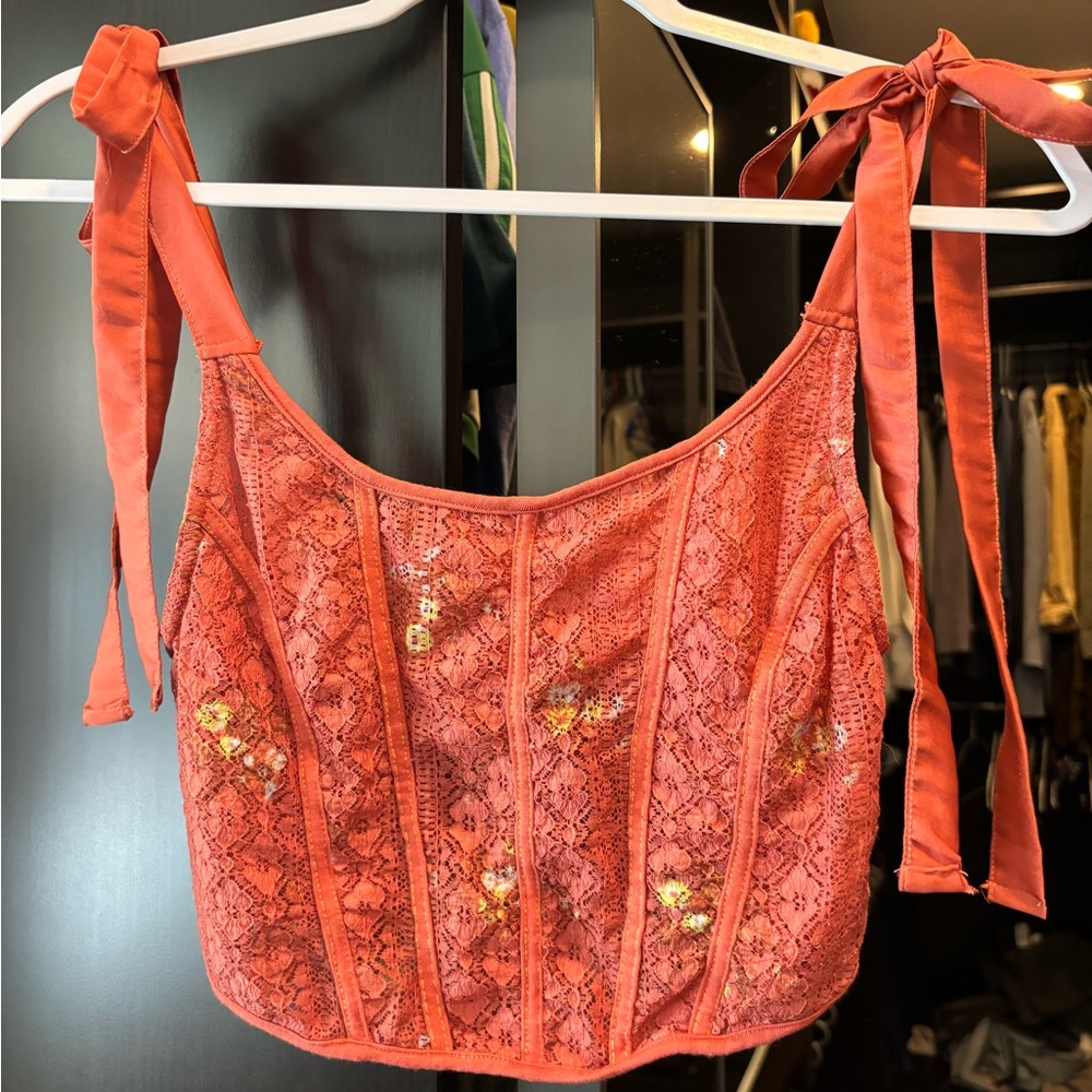 Free people lace summer top